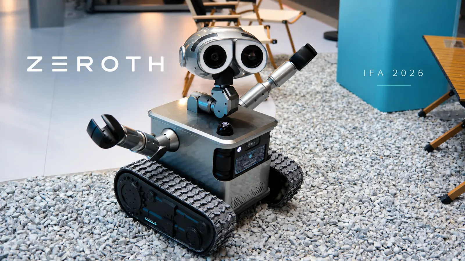 Mobilní robot W1 pro domácnost i venkovní použití a pomoc
