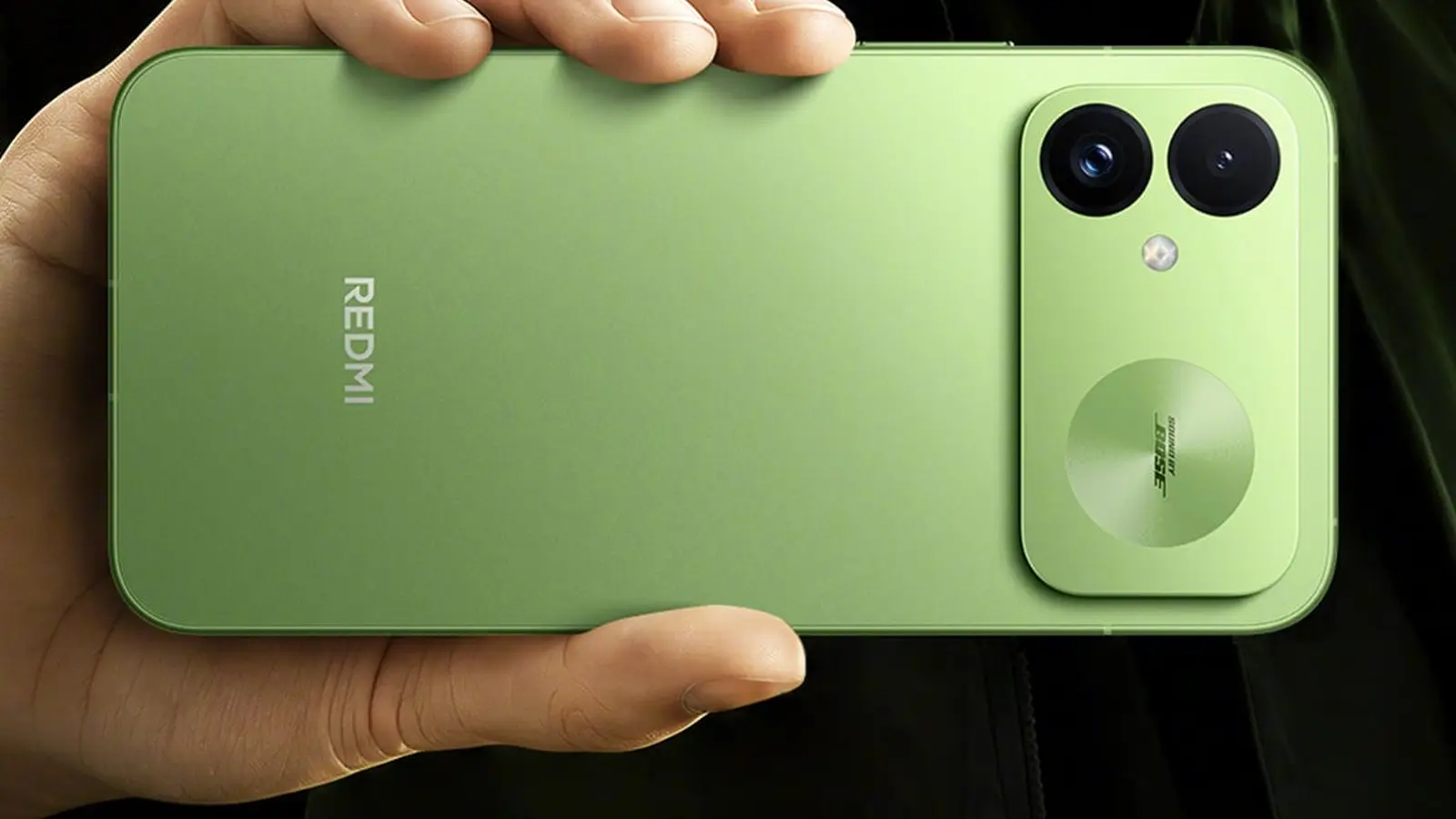 Redmi K100 v odstínu Firefly Green a klíčové specifikace