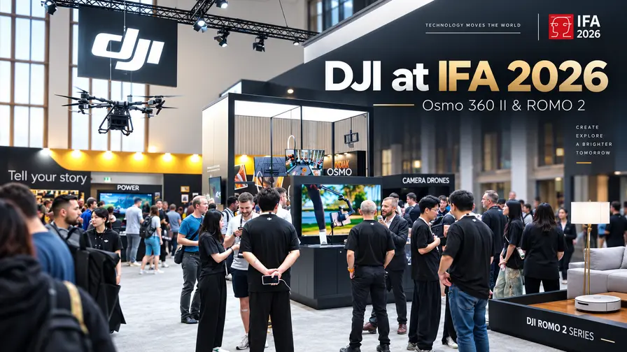 DJI představuje Osmo 360 II a ROMO 2 na veletrhu IFA 2026