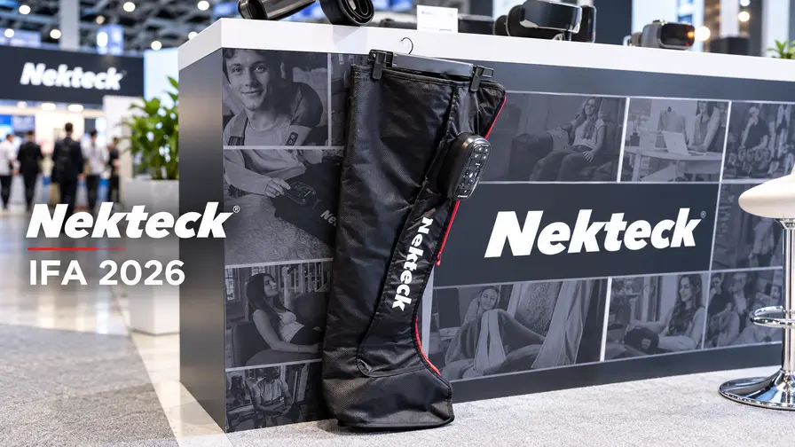 Nekteck na IFA 2026: masážní systémy, napěňovač a strojek