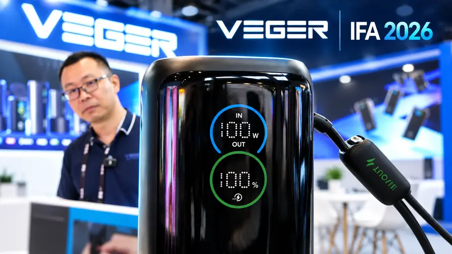 VEGER na IFA 2026: nové powerbanky a řešení nabíjení
