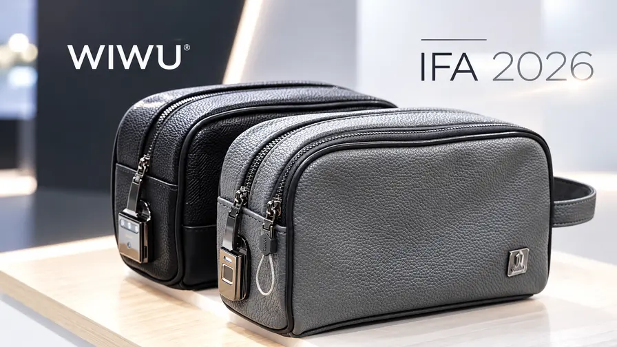 WIWU na IFA 2026: chytré doplňky s trackingem a biometrií