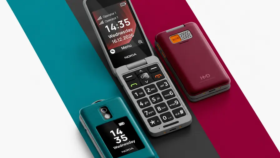 Nokia 2360 Flip: jednoduchý skládací telefon pro školy